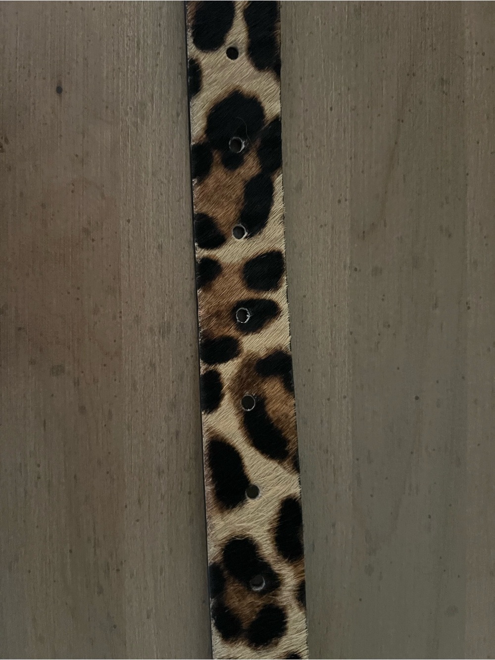 J. Crew Leopard Print Belt with Gold Buckle small - Picture 5 of 7